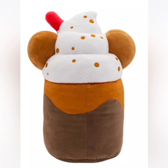 Mickey Mouse Iced Cookie Latte Disney Munchlings Plush – Medium 16'' - Picture 3 of 5
